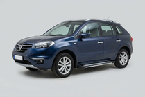 Renault Koleos 2008-2016 Progi Boczné Rainbow (2 szt., Aluminium) zdjęcia 1