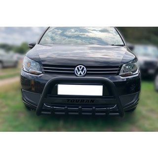Pałąk Przedni WT004 Czarny (Stal Nierdzewna) Volkswagen Touran 2003-2010 zdjęcia 1