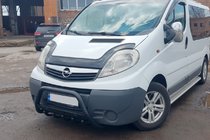 Opel Vivaro 2001–2015 Pałąk Przedni WT004 Czarny (Stal Nierdzewna) zdjęcia 3