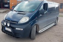 Opel Vivaro 2001–2015 Pałąk Przedni WT004 Czarny (Stal Nierdzewna) zdjęcia 2