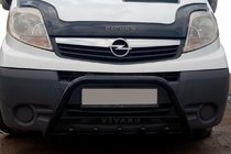 Opel Vivaro 2001–2015 Pałąk Przedni WT004 Czarny (Stal Nierdzewna) zdjęcia 5