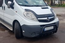 Opel Vivaro 2001–2015 Pałąk Przedni WT004 Czarny (Stal Nierdzewna) zdjęcia 4