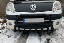 Renault Kangoo 2008–2020 Pałąk Przedni WT004 Czarny (Stal Nierdzewna) zdjęcia 1