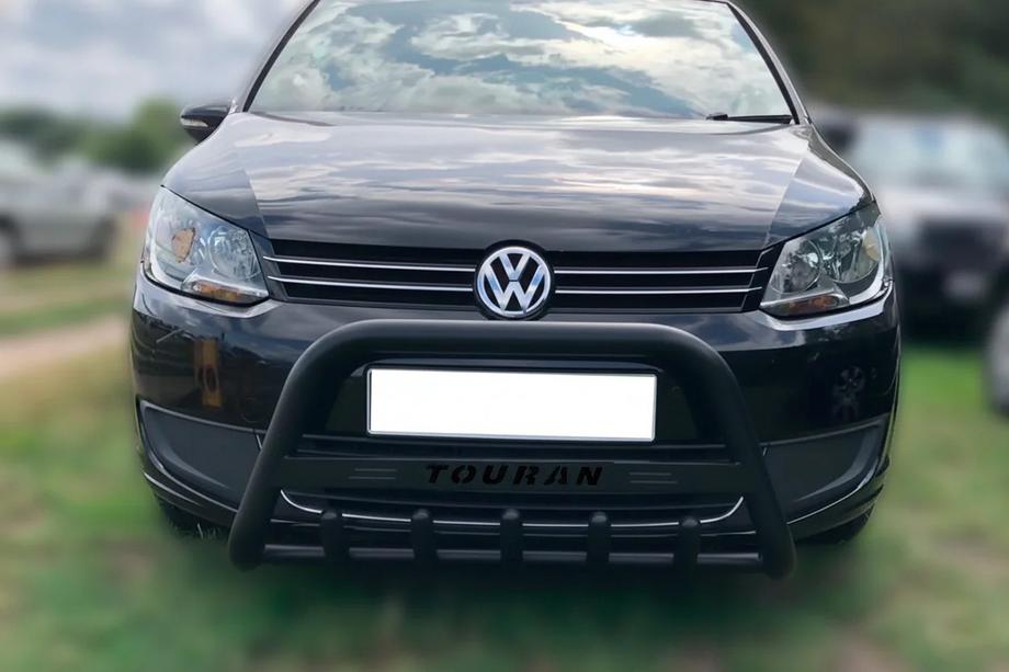 Volkswagen Touran 2010-2015 Pałąk Przedni WT004 Czarny (Stal Nierdzewna) Image