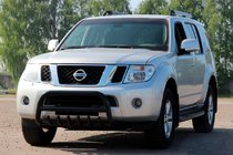 Nissan Navara 2006-2015 Pałąk Przedni WT008 Czarny (Stal Nierdzewna) zdjęcia 4