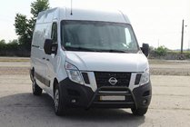 Opel Movano 2010-2021 Pałąk Przedni WT018 Czarny (Stal Nierdzewna) zdjęcia 1