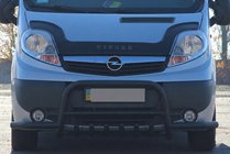 Renault Trafic 2001–2015 Orurowanie przednie Exclusive Black (stal nierdzewna) zdjęcia 3