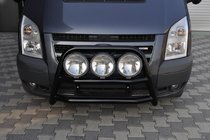 Ford Transit 2000–2014 Pałąk Przedni WT018 Czarny (2006-2014, Stal Nierdzewna) zdjęcia 2