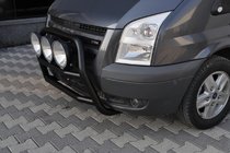 Ford Transit 2000–2014 Pałąk Przedni WT018 Czarny (2006-2014, Stal Nierdzewna) zdjęcia 3