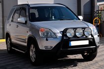 Honda CRV 2001-2006 Pałąk Przedni WT018 Czarny (Stal Nierdzewna) zdjęcia 1