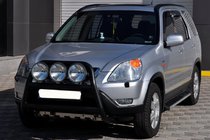 Honda CRV 2001-2006 Pałąk Przedni WT018 Czarny (Stal Nierdzewna) zdjęcia 3