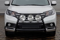 Honda CRV 2012-2016 Osłona Przednia WT018 Czarna (Stal Nierdzewna) zdjęcia 4