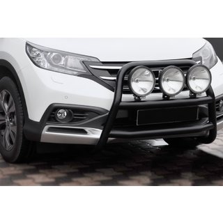 Osłona Przednia WT018 Czarna (Stal Nierdzewna) Honda CRV 2012-2016 zdjęcia 1