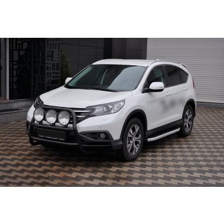 Osłona Przednia WT018 Czarna (Stal Nierdzewna) Honda CRV 2012-2016 zdjęcia 3