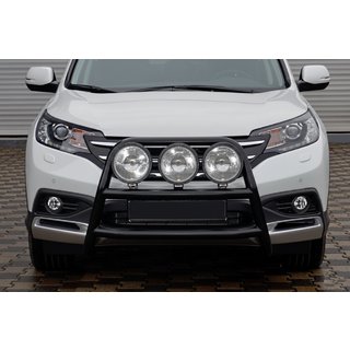 Osłona Przednia WT018 Czarna (Stal Nierdzewna) Honda CRV 2012-2016 zdjęcia 4