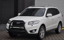 Hyundai Santa Fe 2 2006-2012 Pałąk Przedni WT018 Czarny (Stal Nierdzewna) zdjęcia 3