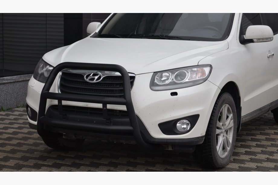 Hyundai Santa Fe 2 2006-2012 Pałąk Przedni WT018 Czarny (Stal Nierdzewna) Image