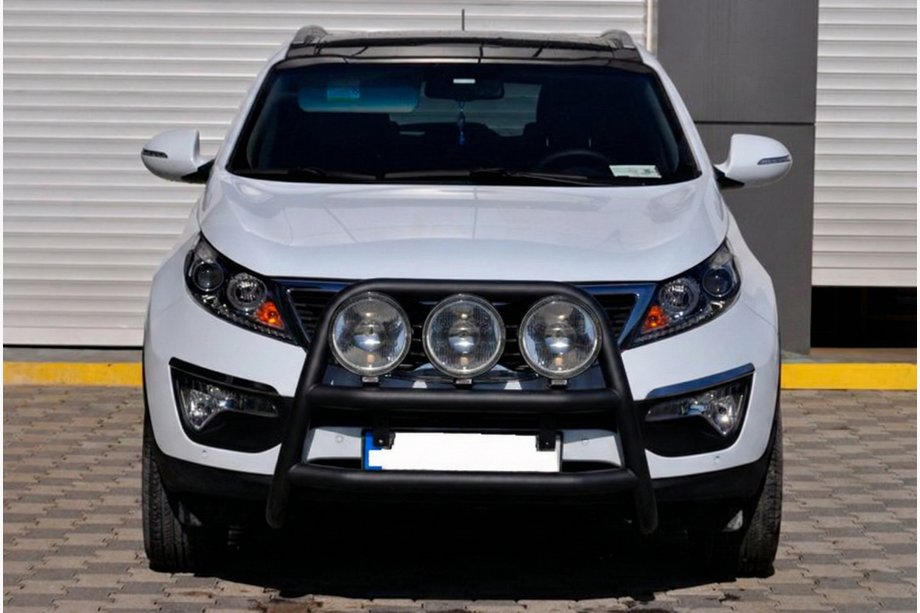 Kia Sportage 2010-2015 Pałąk Przedni WT018 Czarny (Stal Nierdzewna) Image