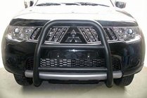 Mitsubishi L200 2006-2015 Pałąk Przedni WT018 Czarny (Stal Nierdzewna) zdjęcia 3