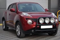 Nissan Juke 2010-2019 Pałąk Przedni WT018 Czarny (Stal Nierdzewna) zdjęcia 3