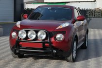 Nissan Juke 2010-2019 Pałąk Przedni WT018 Czarny (Stal Nierdzewna) zdjęcia 4