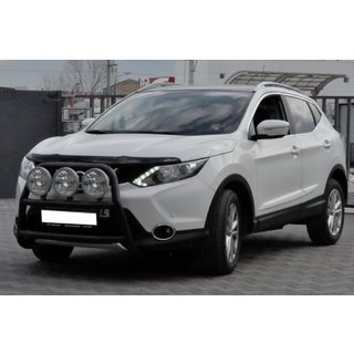 Pałąk Przedni WT018 Czarny (Stal Nierdzewna) Nissan Qashqai 2014-2021 zdjęcia 1
