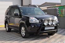 Nissan X-trail T31 2007-2014 Osłona Przednia WT018 Czarna (Stal Nierdzewna) zdjęcia 3