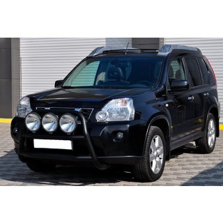 Osłona Przednia WT018 Czarna (Stal Nierdzewna) Nissan X-trail T31 2007-2014 zdjęcia 2