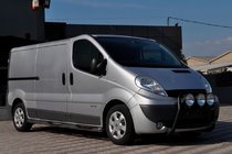 Nissan Primastar 2002-2014 Pałąk Przedni WT018 Czarny (Stal Nierdzewna) zdjęcia 3