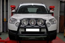Skoda Yeti 2009-2017 Pałąk Przedni WT018 Czarny (Stal Nierdzewna) zdjęcia 3