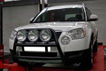 Skoda Yeti 2009-2017 Pałąk Przedni WT018 Czarny (Stal Nierdzewna) zdjęcia 4