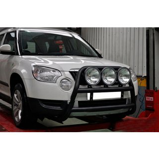 Pałąk Przedni WT018 Czarny (Stal Nierdzewna) Skoda Yeti 2009-2017 zdjęcia 2