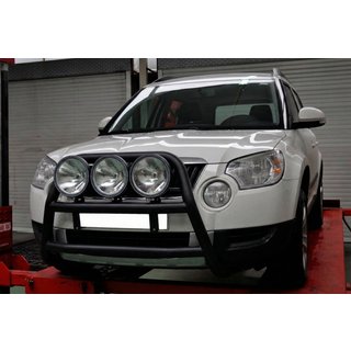 Pałąk Przedni WT018 Czarny (Stal Nierdzewna) Skoda Yeti 2009-2017 zdjęcia 4