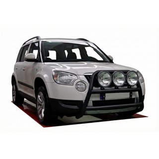 Pałąk Przedni WT018 Czarny (Stal Nierdzewna) Skoda Yeti 2009-2017 zdjęcia 1