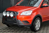 SsangYong Korando 2010-2019 Pałąk Przedni WT018 Czarny (Stal Nierdzewna) zdjęcia 2