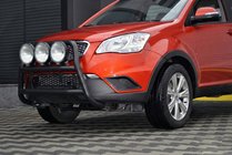 SsangYong Korando 2010-2019 Pałąk Przedni WT018 Czarny (Stal Nierdzewna) zdjęcia 4