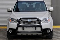 Subaru Forester 2008-2013 Pałąk Przedni WT018 Czarny (Stal Nierdzewna) zdjęcia 3