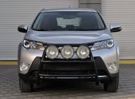 Toyota Rav 4 2013-2018 Pałąk Przedni WT018 Czarny (Stal Nierdzewna) zdjęcia 1