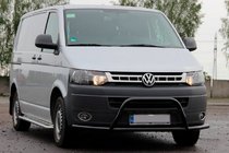 Volkswagen T5 2010-2015 Pałąk Przedni WT007ST Czarny (Stal Nierdzewna) zdjęcia 1