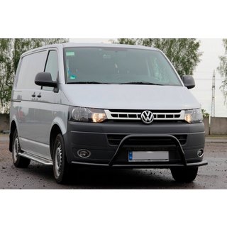 Pałąk Przedni WT007ST Czarny (Stal Nierdzewna) Volkswagen T5 2010-2015 zdjęcia 1