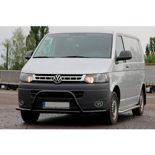 Pałąk Przedni WT007ST Czarny (Stal Nierdzewna) Volkswagen T5 2010-2015 zdjęcia 2