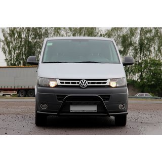 Pałąk Przedni WT007ST Czarny (Stal Nierdzewna) Volkswagen T5 2010-2015 zdjęcia 3