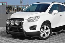 Chevrolet Trax 2012-2023 Przedni Pałąk WT018 Czarny (Stal Nierdzewna) zdjęcia 3