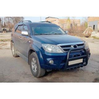 Pałąk Przedni F12-11 Czarny (Stal Nierdzewna) Toyota Fortuner 2006-2015 zdjęcia 2