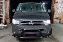Volkswagen T5 2010-2015 Pałąk Przedni WT006ST Czarny (Stal Nierdzewna) zdjęcia 3