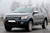 Ford Ranger 2011–2022 Osłona Przednia WT022 Czarna (Stal Nierdzewna) zdjęcia 3