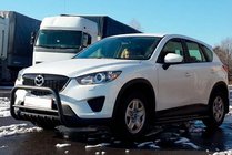 Mazda CX-5 2012-2017 Osłona Przednia WT021 Czarna (Stal Nierdzewna) zdjęcia 2
