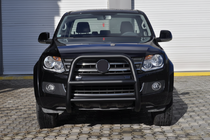 Volkswagen Amarok 2010-2022 Pałąk Przedni VL001 Czarny (Stal Nierdzewna) zdjęcia 1