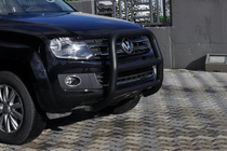 Volkswagen Amarok 2010-2022 Pałąk Przedni VL001 Czarny (Stal Nierdzewna) zdjęcia 4