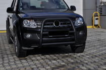 Volkswagen Amarok 2010-2022 Pałąk Przedni VL001 Czarny (Stal Nierdzewna) zdjęcia 3